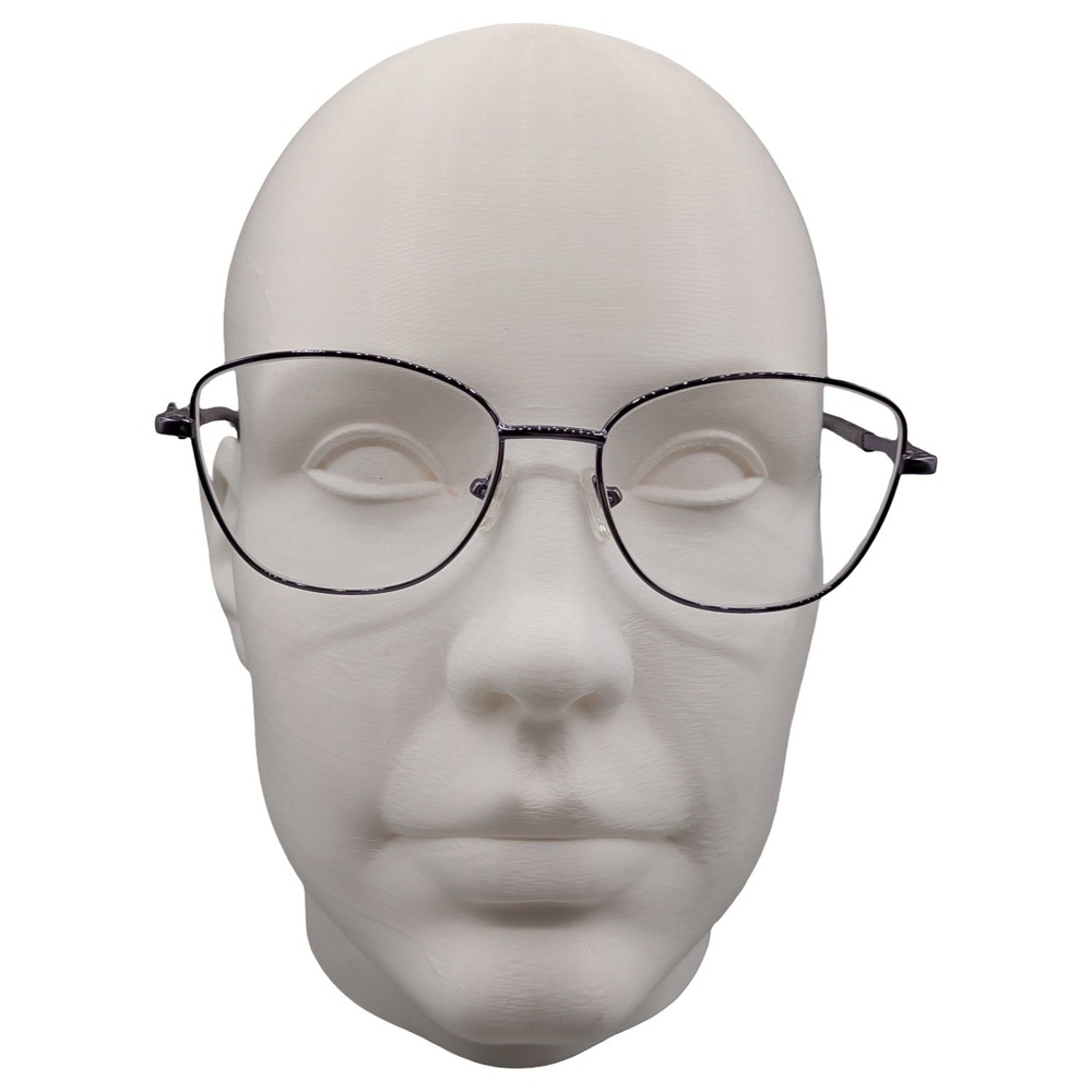 Traditions T 123 Purple Eyeglasses Frames 53-17-138 Metal Full Rim with Case